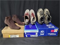 3 pairs of shoes - Brazil, Austria, Indonesia
