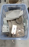 TARP SPROCKETS  AND PULLEYS- CONTENTS OF CRATE