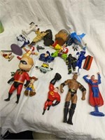Action Figures - The Rock, Superman, Woody, Etc