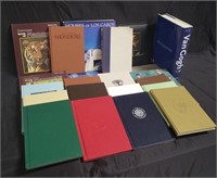 Group of 22 books van gogh the complete paintings,