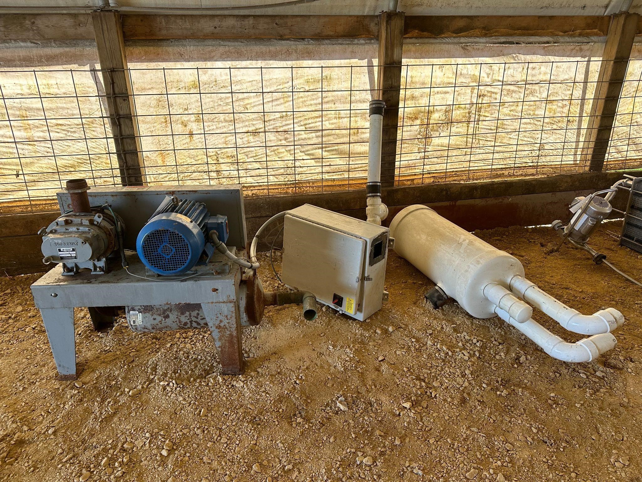Gardner Denver Motor/Electric Box Milk Pump