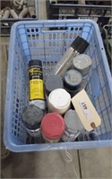 SPRAY CANS OF PAINT LOT- CONTENTS OF CRATE