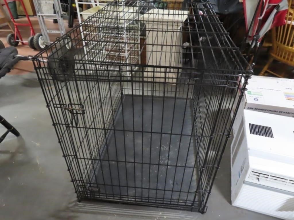 HUGE Dog 48" XL Metal Folding Kennel Cage