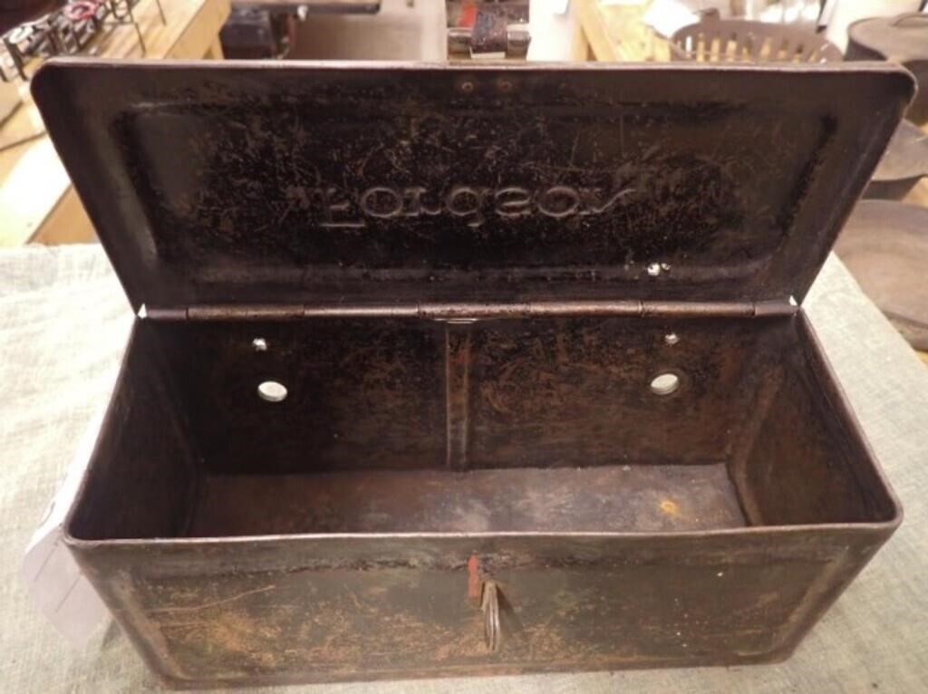Fordson Metal Tool Box - 11"Wx4 1/2"Dx5"H