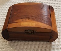 Wooden Vintage Souvenir Box Cool Spring Park Va