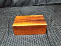 Vintage Wooden Music Jewelry Box