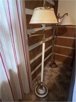 Antique Floor Lamp ( needs tightened up)