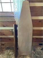 Wooden Ironing Board & Wall Shelf 37"L