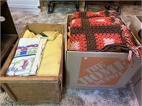 2 Boxes of Bedding