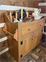 Reproduction Dry Sink 36"H x 42"W x 15"D   (No