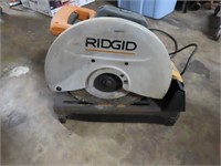 RIDGID 14" electric Freestanding Chop Saw