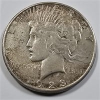 1923 S Peace Silver Dollar coin