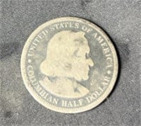United States Colombian half dollar