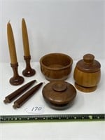 Flat of Wooden Items