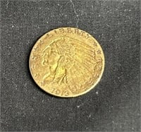 1913 Gold liberty 2 1/2 dollar coin e pluribus