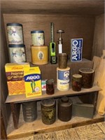 Collection of Advertising Tins, & Boxes