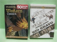 NOS Rio Bravo & 50 Western Classics DVD'S