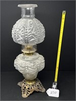 Frosted Glass Oil Lamp