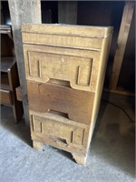 3 Drawer Cabinet  27"H & Contents