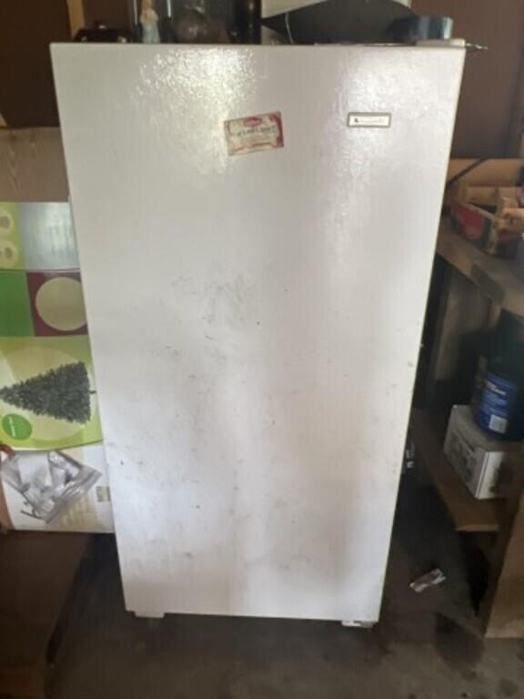 Small Frigidaire Upright Freezer 51"H