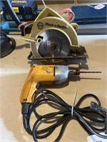 Electric Circular Saw & Drill