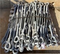 (Approx 28) 1-1/4" Turnbuckles