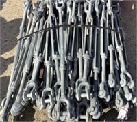 (Approx 30) 1-1/4" Turnbuckles