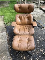 1970's Ply-Craft Chair & Ottoman