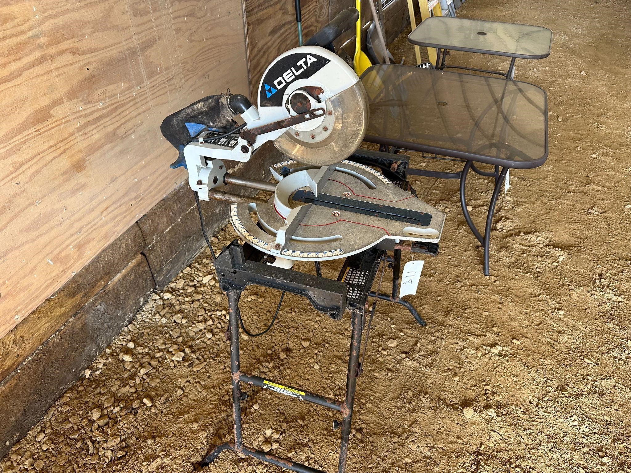 Delta Model 36-250 10” Miter Saw on Stand