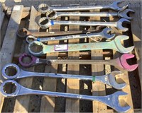 (9) Combo Wrenches
