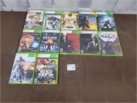 12x Xbox 360 games