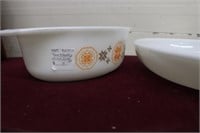 Pyrex Oval Town & Country & Divided Dish