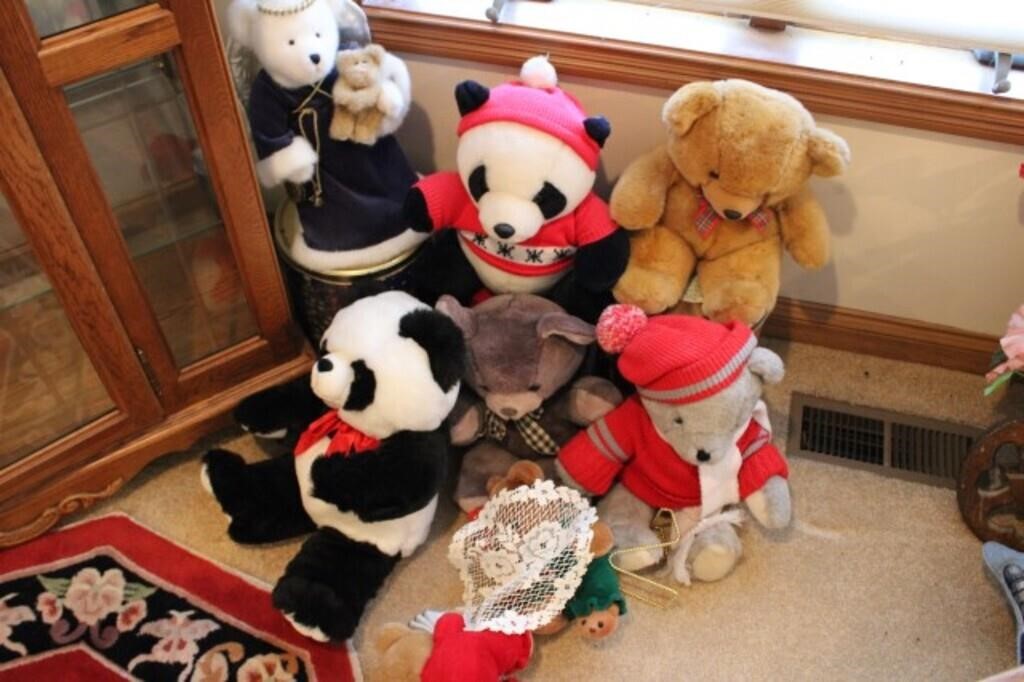 Teddy Bear & Stuffed Toy Lot (Boyd's Bears, Etc.)