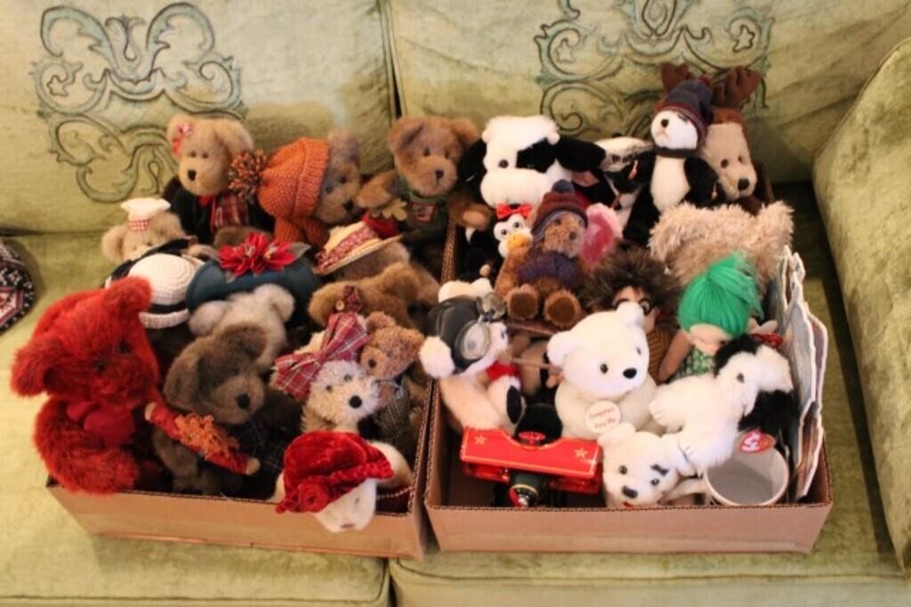 Teddy Bear & Stuffed Toy Lot (Boyd's Bears, Etc.)