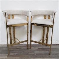 Pair of post modern stools