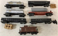 lot of 7 Lionel Train Cars w/ Original Boxes
