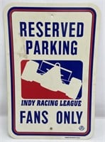 Indy Racing Fans Parking Only Sign
Measures