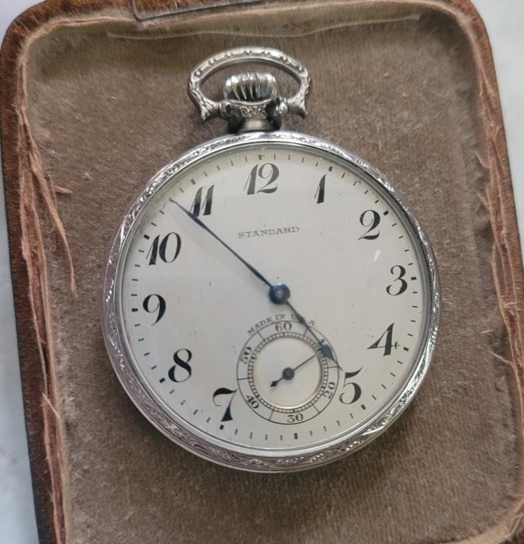 Antique 'Standard' Pocket Watch Victory Philadelp