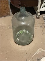 glass demijohn large glass jar.