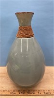 Ceramic Decor Vase (14"H).  NO SHIPPING