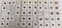 SHEETS OF CANADA COINS