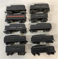 lot of 10 Lionel Coal Cars