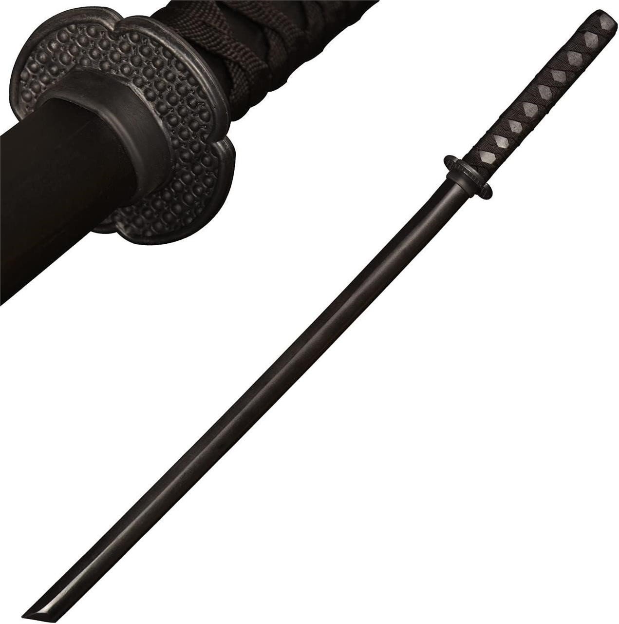 SEALED-39 Black Martial Arts Katana Sword