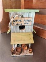 Yampa River Trading Post Birdhouse Decor