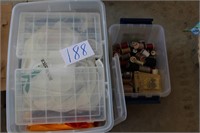 MISC SEWING LOT, THREAD, ETC
