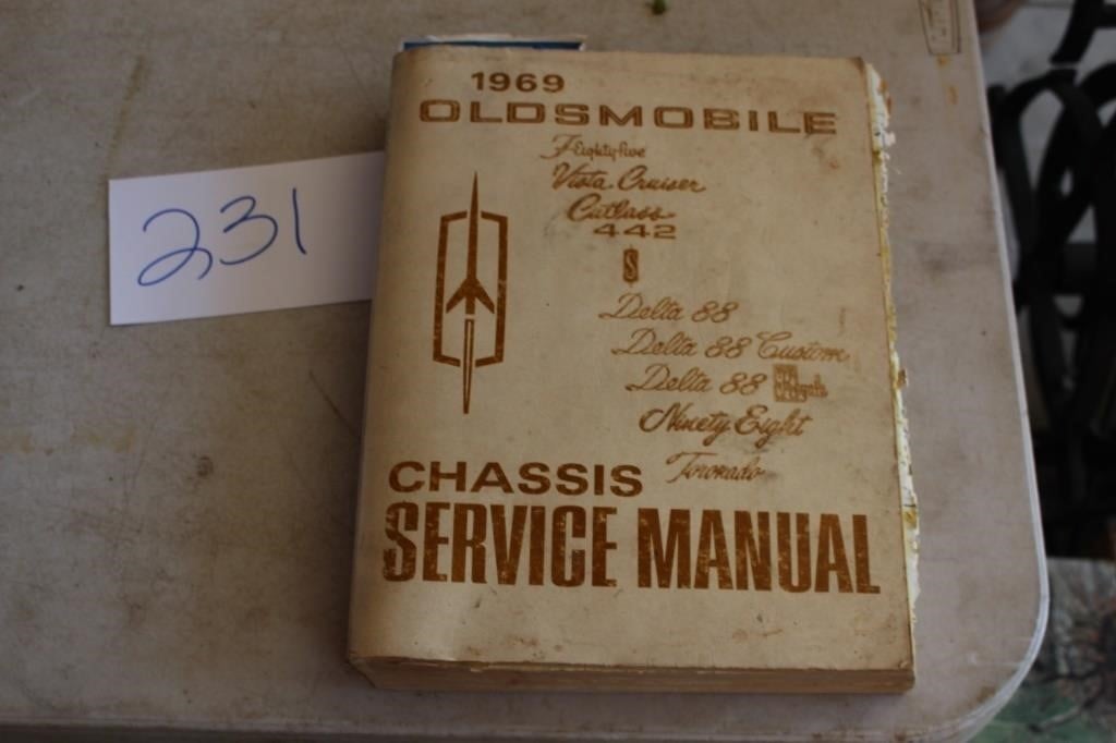 1969 OLDSMOBILE SERVICE MANUAL