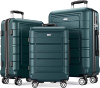 SHOWKOO Durable Expandable Suitcase