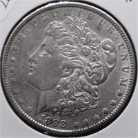 1888 MORGAN DOLLAR XF
