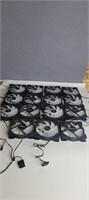 LOT OF 15 UPHERE COMPUTER CASE COOLING FAN