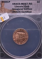2009 P ANAX MS67 RED LINCOLN CENT